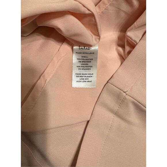 Lulus blush pink sleeveless dress size large - Picture 10 of 10